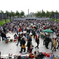 Brest, foire St Michel, Place de la Liberté. - jpg 