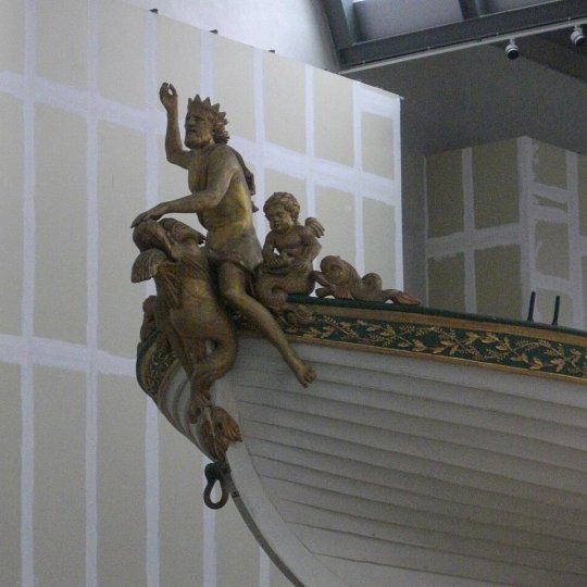 Canot de l'empereur Napoleon III - Capucins, Brest - jpg 